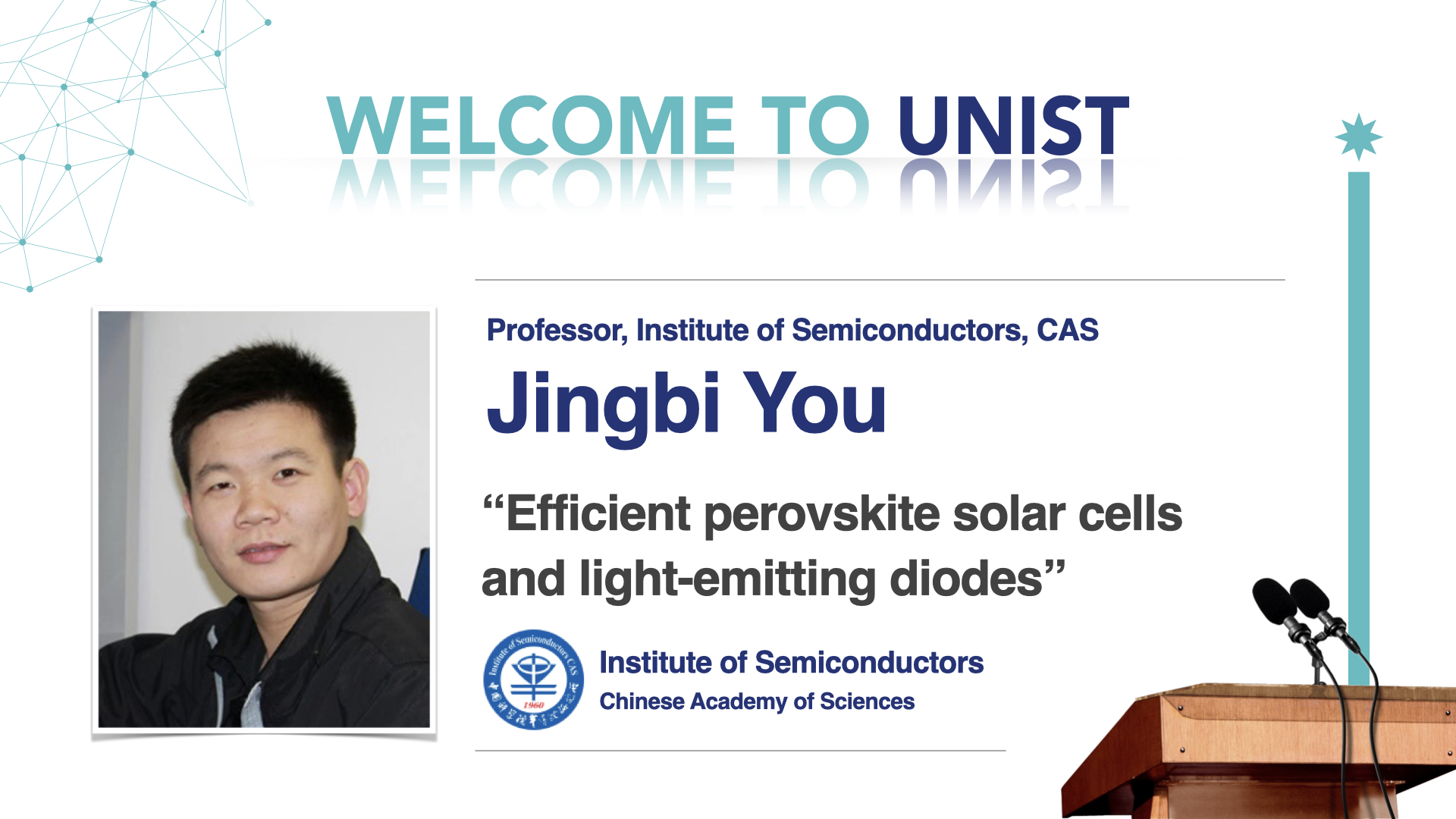 (09.29.) Efficient perovskite solar cells and light-emitting diodes