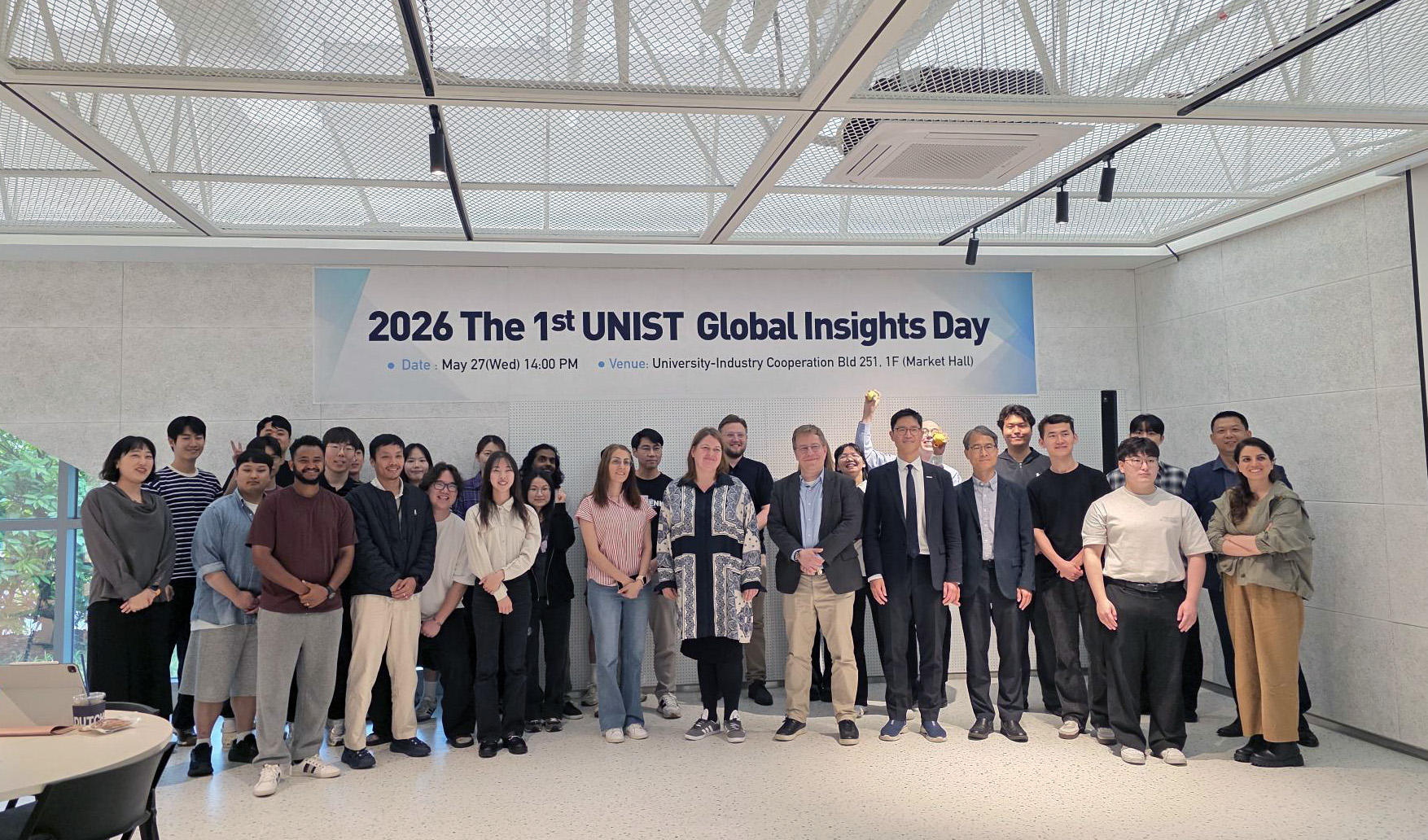 ‘제1회 UNIST Global Insights Day’ 개최… 주한 유럽대사관 파트너 초청 글로벌 협력 교류 행사